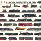 Puzzle - Eurographics - Lokomotywy parowe