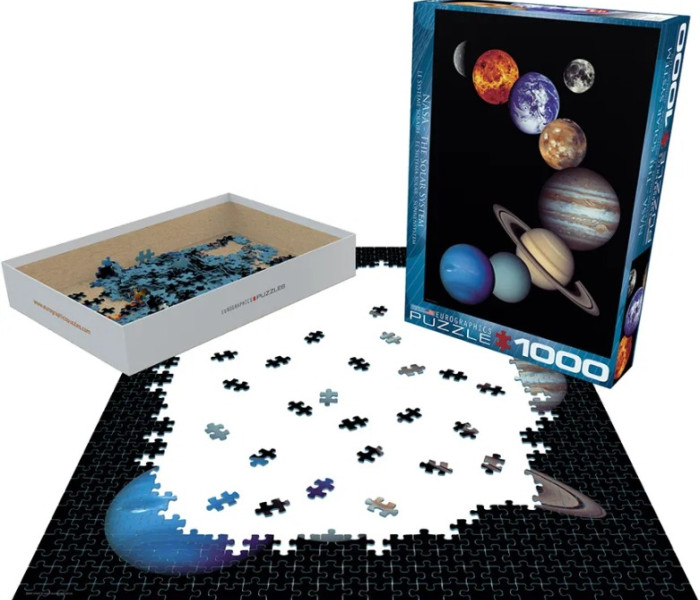 Puzzle - Eurographics - Układ Słoneczny NASA