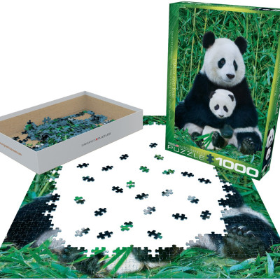 Panda i młode