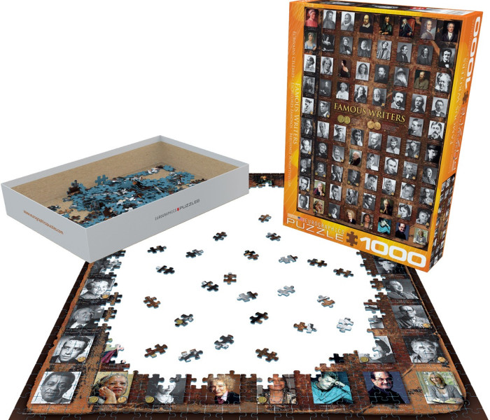 Puzzle - Eurographics - Znani pisarze