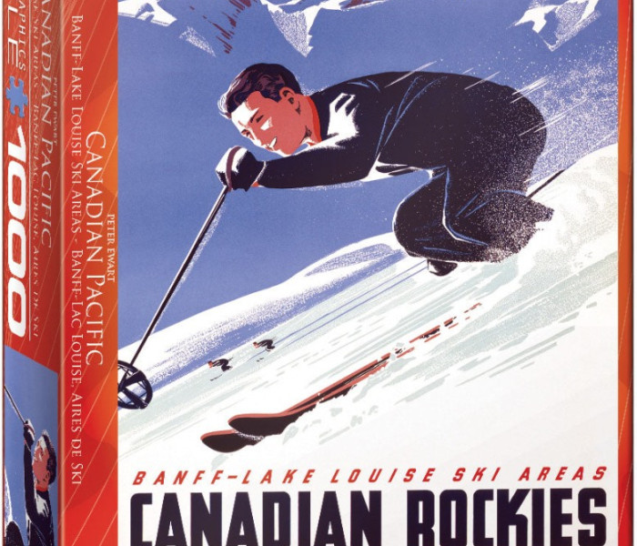 Puzzle - Eurographics - Narciarz Banff Lake Louise Ski Areas