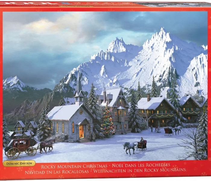 Puzzle - Eurographics - Boże Narodzenie w górach