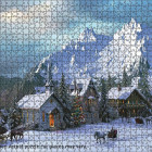 Puzzle - Eurographics - Boże Narodzenie w górach