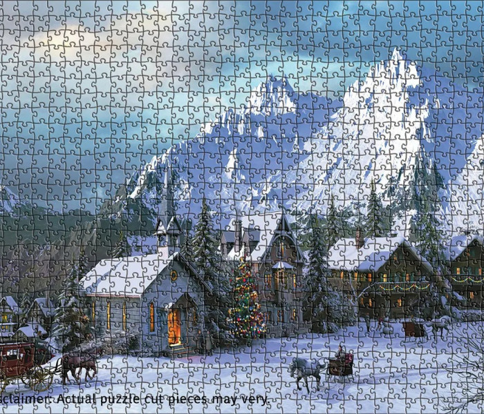 Puzzle - Eurographics - Boże Narodzenie w górach