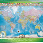 Puzzle - Eurographics - Mapa świata