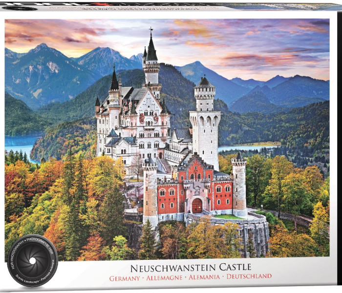 Puzzle - Eurographics - Zamek Neuschwanstein (HDR)