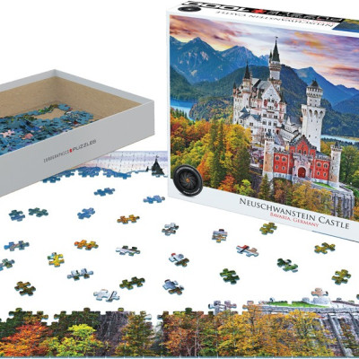 Zamek Neuschwanstein (HDR)