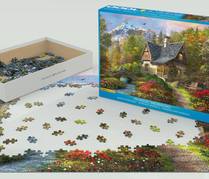 Puzzle - Eurographics - Poranek na Północy