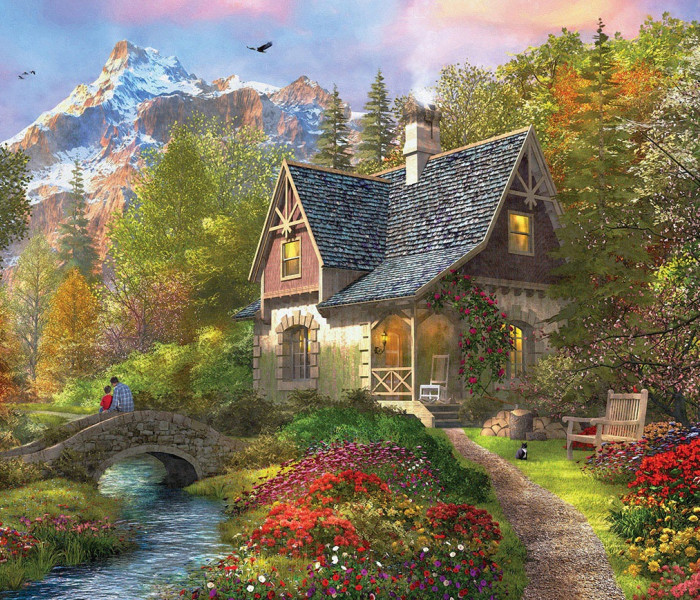 Puzzle - Eurographics - Poranek na Północy