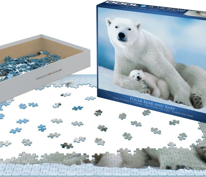 Puzzle - Eurographics - Niedźwiedź polarny