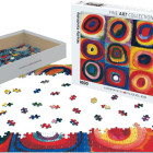 Puzzle - Eurographics - Studium Kandinsky ego o kolorowych kwadratach
