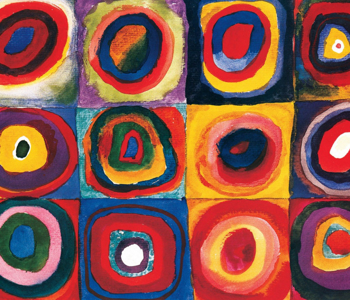 Puzzle - Eurographics - Studium Kandinsky ego o kolorowych kwadratach