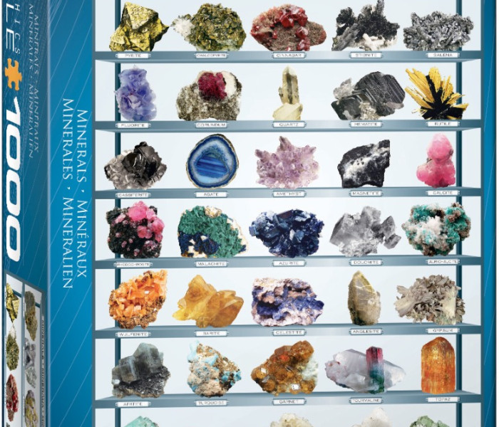 Puzzle - Eurographics - Minerały