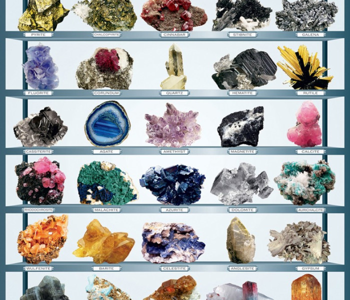 Puzzle - Eurographics - Minerały