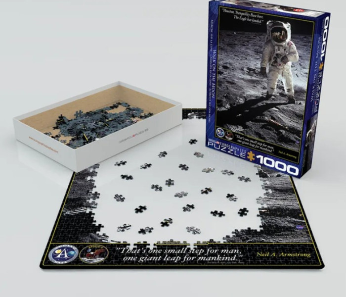 Puzzle - Eurographics - Spacer po Księżycu