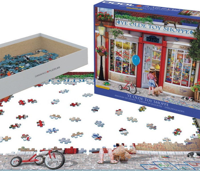 Puzzle - Eurographics - Stary sklep z zabawkami