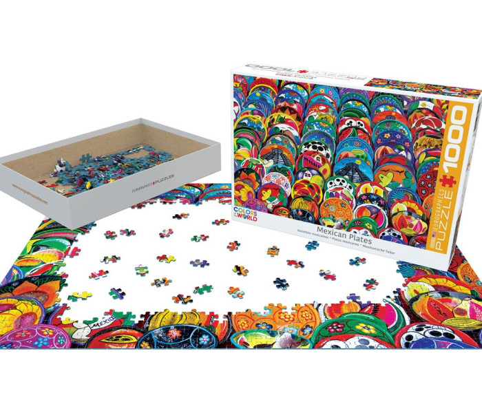 Puzzle - Eurographics - Meksykańskie talerze