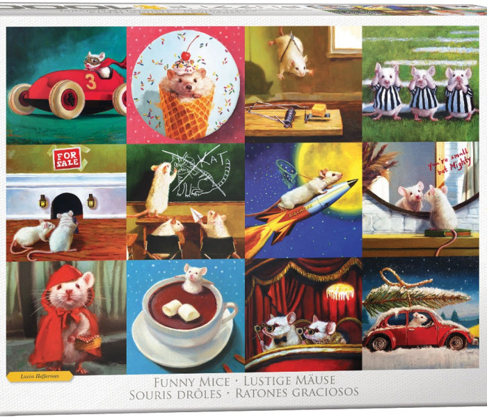 Puzzle - Eurographics - Myszki Fanny