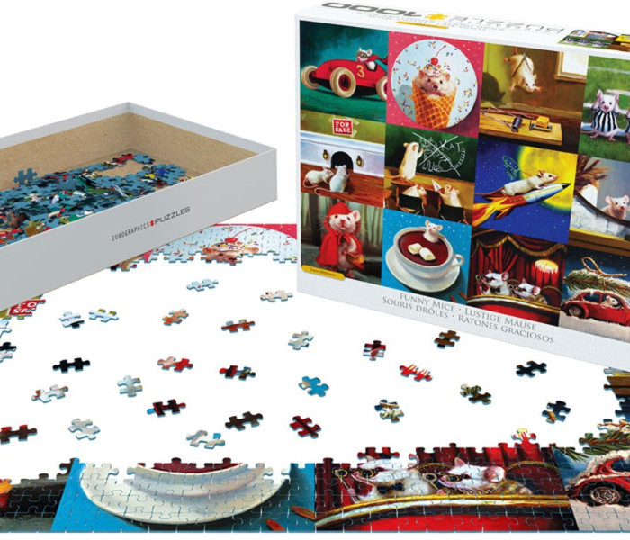 Puzzle - Eurographics - Myszki Fanny