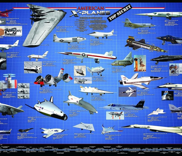 Puzzle - Eurographics - Amerykańskie samoloty X