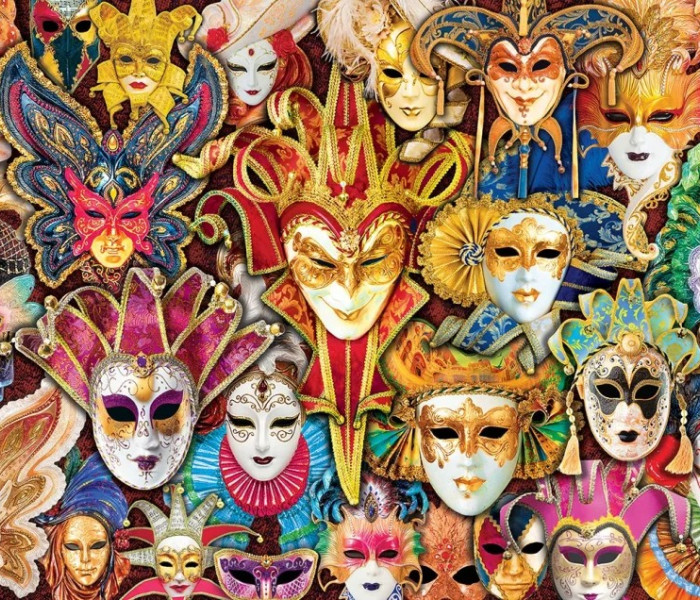 Puzzle - Eurographics - Maski weneckie