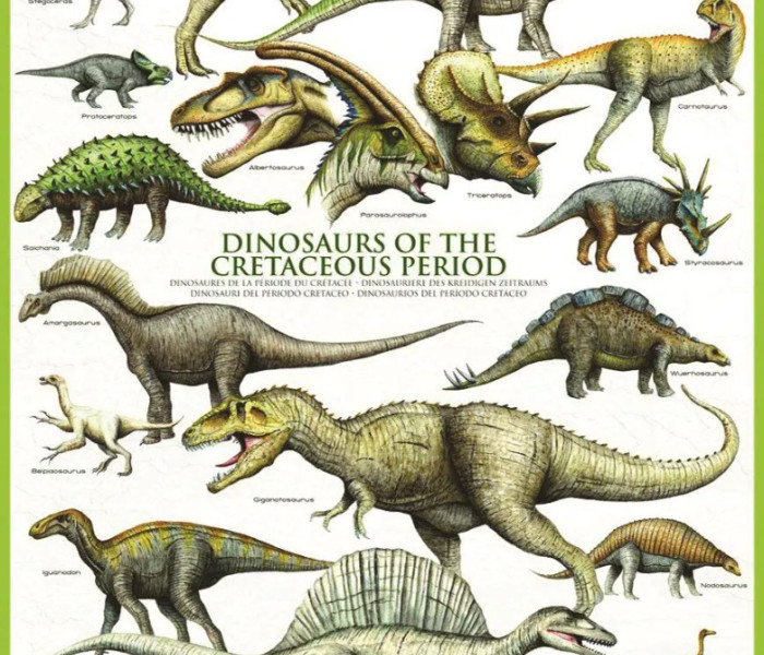 Puzzle - Eurographics - Puzzle Dinozaury - okres kredowy