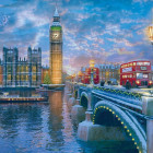 Puzzle - Eurographics - Wigilia w Londynie