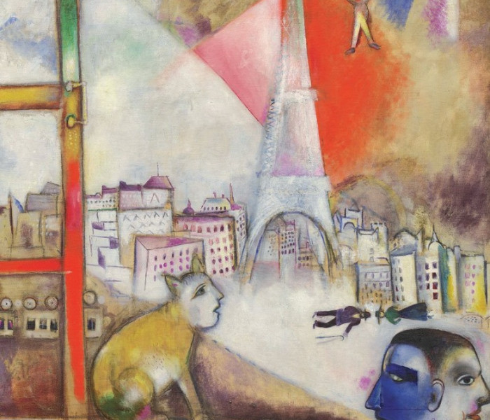 Puzzle - Eurographics - Widok na Paryż z okna