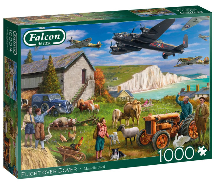 Puzzle - Falcon - Lot nad Dover