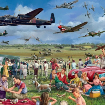 Niesamowity pokaz lotniczy