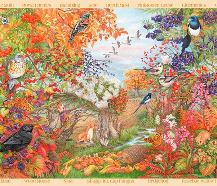 Puzzle - Falcon - Jesień