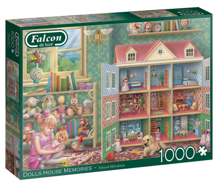 Puzzle - Falcon - Wspomnienie domku dla lalek