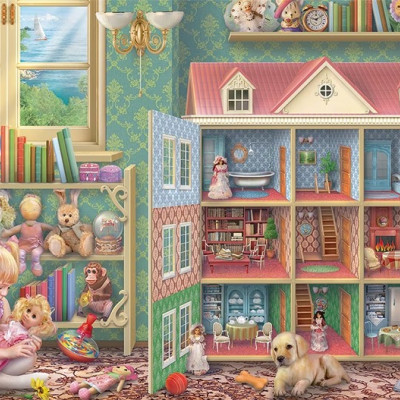 Wspomnienie domku dla lalek