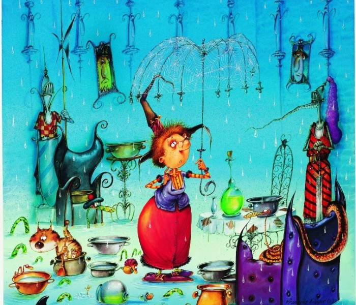 Puzzle - Grafika - Czarownica