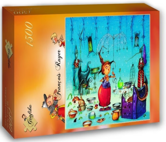 Puzzle - Grafika - Czarownica