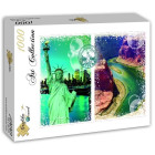 Puzzle - Grafika - Podróż dookoła świata - Stany Zjednoczone