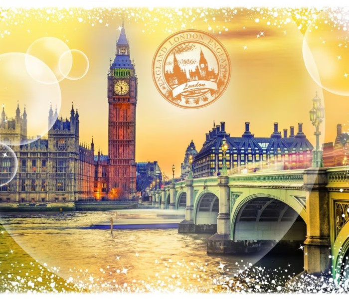 Puzzle - Grafika - Podróż dookoła świata - Wielka Brytania