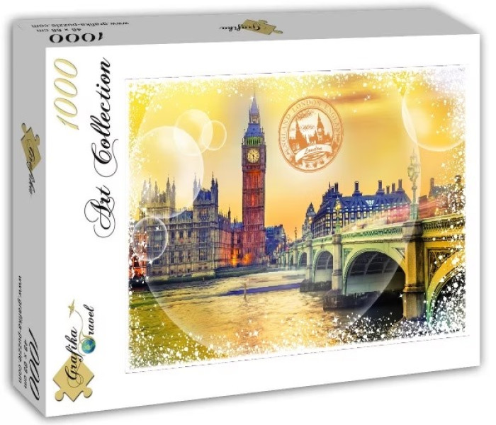 Puzzle - Grafika - Podróż dookoła świata - Wielka Brytania