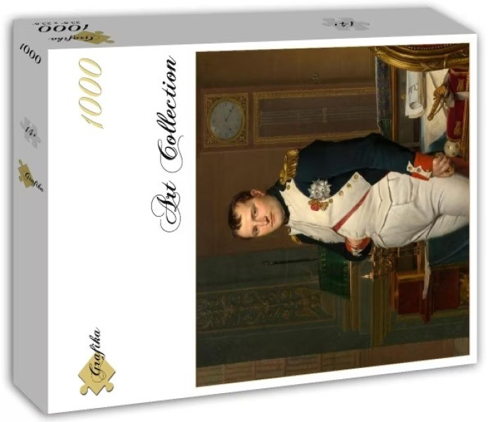 Puzzle - Grafika - Cesarz Napoleon w swoim gabinecie w Tuileries