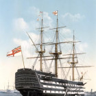 Puzzle - Grafika - HMS Victory w Portsmouth