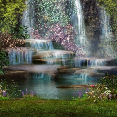 Magiczny wodospad