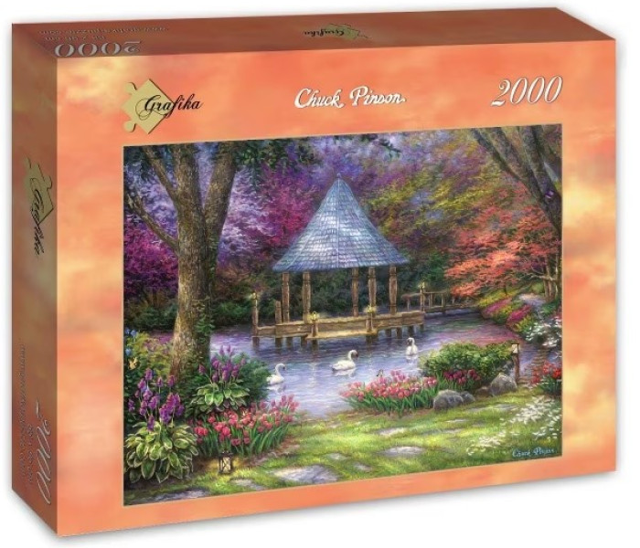 Puzzle - Grafika - Jezioro Łabędzie