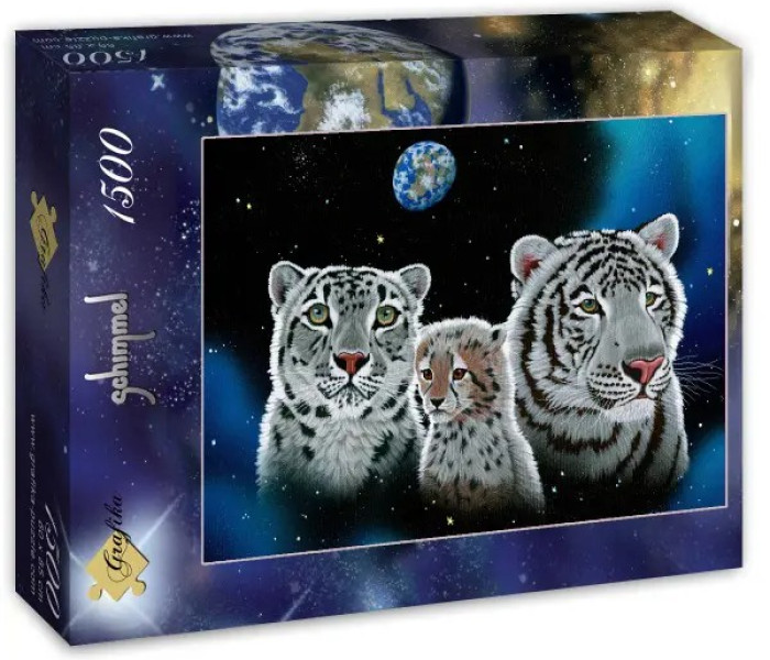 Puzzle - Grafika - Delikatna rodzina