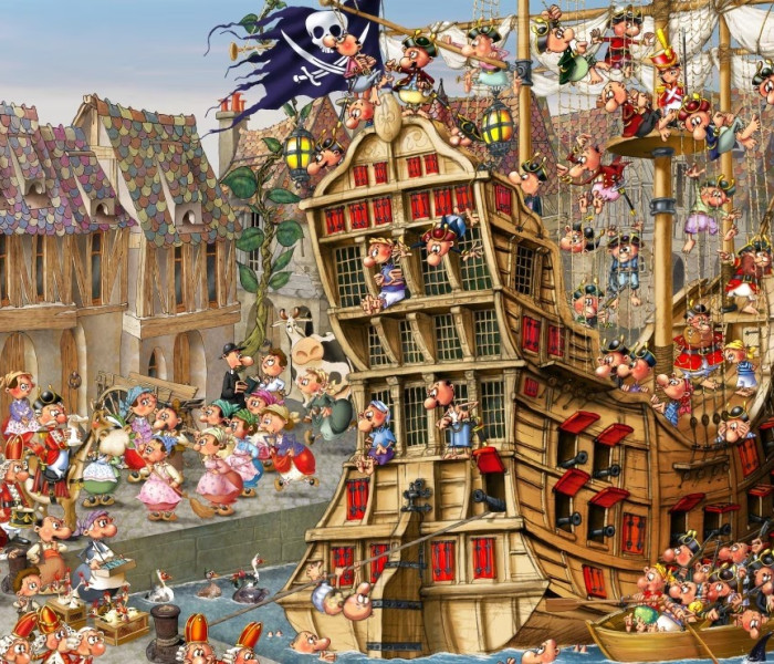 Puzzle - Grafika - Piraci