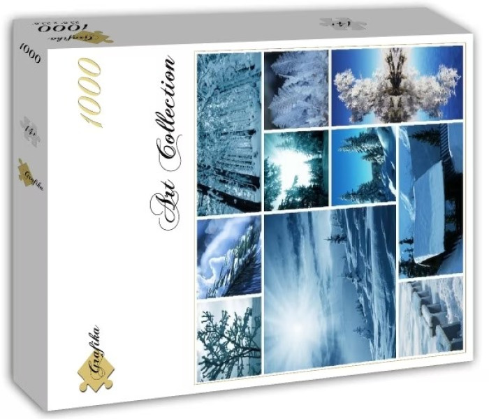Puzzle - Grafika - Zimowy kolaż