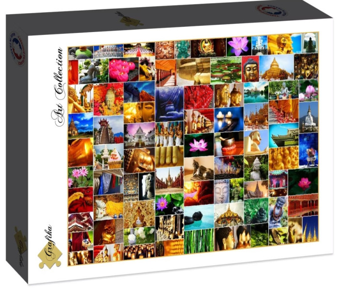 Puzzle - Grafika - Kolaż - Zen