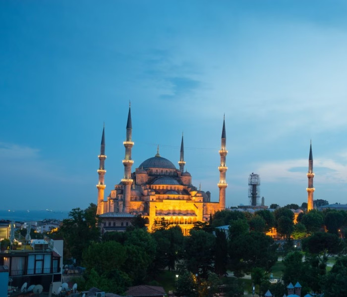 Puzzle - Grafika - Błękitny Meczet, Turcja