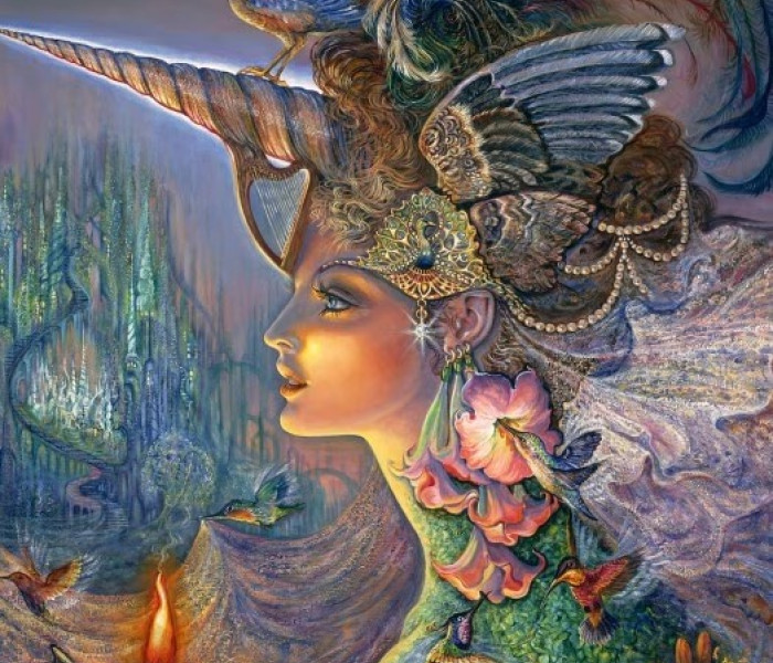 Puzzle - Grafika - Pani Jednorożców