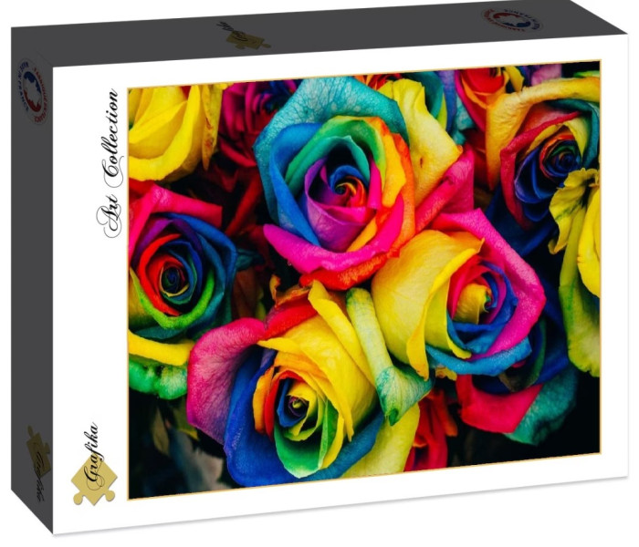 Puzzle - Grafika - Róża