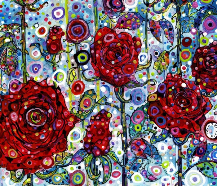 Puzzle - Grafika - Róże